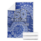 North Melbourne Kangaroos NAIDOC Week 2026 Blanket Australian Aboriginal Dot Art Dreamtime Pattern Style
