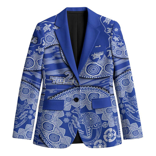 North Melbourne Kangaroos NAIDOC Week 2026 Blazer Australian Aboriginal Dot Art Dreamtime Pattern Style
