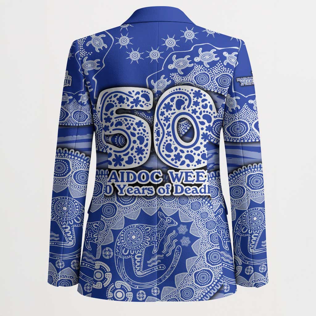 North Melbourne Kangaroos NAIDOC Week 2026 Blazer Australian Aboriginal Dot Art Dreamtime Pattern Style