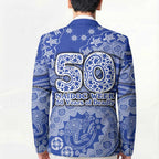 North Melbourne Kangaroos NAIDOC Week 2026 Blazer Australian Aboriginal Dot Art Dreamtime Pattern Style