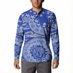 North Melbourne Kangaroos NAIDOC Week 2026 Button Sweatshirt Australian Aboriginal Dot Art Dreamtime Pattern Style