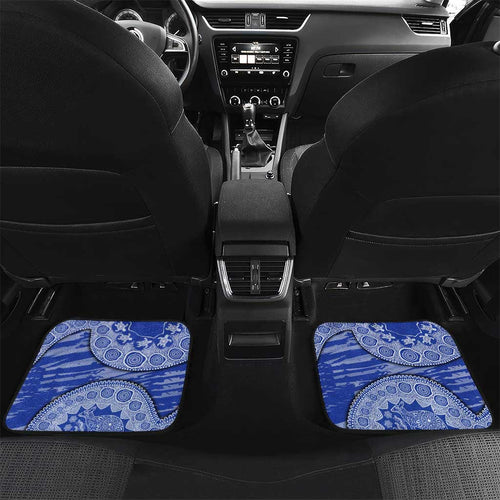 North Melbourne Kangaroos NAIDOC Week 2026 Car Mats Australian Aboriginal Dot Art Dreamtime Pattern Style