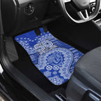 North Melbourne Kangaroos NAIDOC Week 2026 Car Mats Australian Aboriginal Dot Art Dreamtime Pattern Style