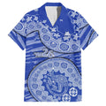 North Melbourne Kangaroos NAIDOC Week 2026 Family Matching Summer Maxi Dress and Hawaiian Shirt Australian Aboriginal Dot Art Dreamtime Pattern Style