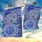 North Melbourne Kangaroos NAIDOC Week 2026 Garden Flag Australian Aboriginal Dot Art Dreamtime Pattern Style