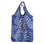 North Melbourne Kangaroos NAIDOC Week 2026 Grocery Bag Australian Aboriginal Dot Art Dreamtime Pattern Style