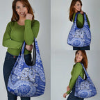 North Melbourne Kangaroos NAIDOC Week 2026 Grocery Bag Australian Aboriginal Dot Art Dreamtime Pattern Style