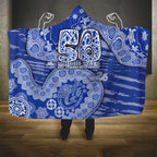 North Melbourne Kangaroos NAIDOC Week 2026 Hooded Blanket Australian Aboriginal Dot Art Dreamtime Pattern Style