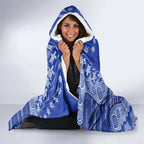 North Melbourne Kangaroos NAIDOC Week 2026 Hooded Blanket Australian Aboriginal Dot Art Dreamtime Pattern Style
