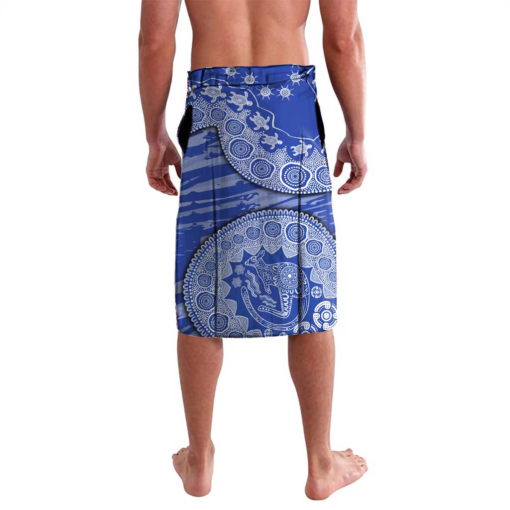 North Melbourne Kangaroos NAIDOC Week 2026 Lavalava Australian Aboriginal Dot Art Dreamtime Pattern Style