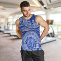 North Melbourne Kangaroos NAIDOC Week 2026 Men Tank Top Australian Aboriginal Dot Art Dreamtime Pattern Style