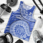 North Melbourne Kangaroos NAIDOC Week 2026 Men Tank Top Australian Aboriginal Dot Art Dreamtime Pattern Style