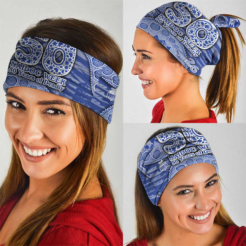 North Melbourne Kangaroos NAIDOC Week 2026 Neck Gaiter Australian Aboriginal Dot Art Dreamtime Pattern Style