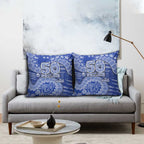 North Melbourne Kangaroos NAIDOC Week 2026 Pillow Cover Australian Aboriginal Dot Art Dreamtime Pattern Style