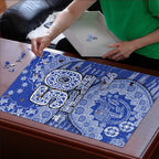 North Melbourne Kangaroos NAIDOC Week 2026 Puzzle Australian Aboriginal Dot Art Dreamtime Pattern Style