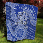 North Melbourne Kangaroos NAIDOC Week 2026 Quilt Australian Aboriginal Dot Art Dreamtime Pattern Style