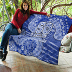North Melbourne Kangaroos NAIDOC Week 2026 Quilt Australian Aboriginal Dot Art Dreamtime Pattern Style