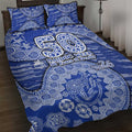 North Melbourne Kangaroos NAIDOC Week 2026 Quilt Bed Set Australian Aboriginal Dot Art Dreamtime Pattern Style