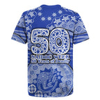 North Melbourne Kangaroos NAIDOC Week 2026 Rugby Jersey Australian Aboriginal Dot Art Dreamtime Pattern Style