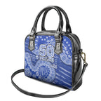 North Melbourne Kangaroos NAIDOC Week 2026 Shoulder Handbag Australian Aboriginal Dot Art Dreamtime Pattern Style