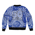 North Melbourne Kangaroos NAIDOC Week 2026 Sleeve Zip Bomber Jacket Australian Aboriginal Dot Art Dreamtime Pattern Style