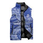 North Melbourne Kangaroos NAIDOC Week 2026 Sleeveless Puffer Jacket Australian Aboriginal Dot Art Dreamtime Pattern Style