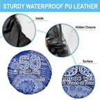 North Melbourne Kangaroos NAIDOC Week 2026 Spare Tire Cover Australian Aboriginal Dot Art Dreamtime Pattern Style