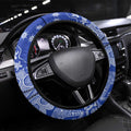 North Melbourne Kangaroos NAIDOC Week 2026 Steering Wheel Cover Australian Aboriginal Dot Art Dreamtime Pattern Style