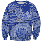 North Melbourne Kangaroos NAIDOC Week 2026 Sweatshirt Australian Aboriginal Dot Art Dreamtime Pattern Style