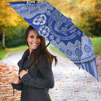 North Melbourne Kangaroos NAIDOC Week 2026 Umbrella Australian Aboriginal Dot Art Dreamtime Pattern Style