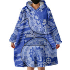North Melbourne Kangaroos NAIDOC Week 2026 Wearable Blanket Hoodie Australian Aboriginal Dot Art Dreamtime Pattern Style