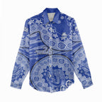 North Melbourne Kangaroos NAIDOC Week 2026 Women Casual Shirt Australian Aboriginal Dot Art Dreamtime Pattern Style