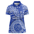 North Melbourne Kangaroos NAIDOC Week 2026 Women Polo Shirt Australian Aboriginal Dot Art Dreamtime Pattern Style
