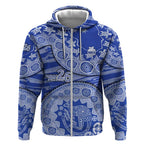 North Melbourne Kangaroos NAIDOC Week 2026 Zip Hoodie Australian Aboriginal Dot Art Dreamtime Pattern Style