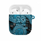 Port Adelaide NAIDOC Week 2026 AirPods Case Australian Aboriginal Dot Art Dreamtime Pattern Style