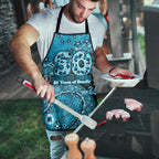 Port Adelaide NAIDOC Week 2026 Apron Australian Aboriginal Dot Art Dreamtime Pattern Style