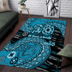 Port Adelaide NAIDOC Week 2026 Area Rug Australian Aboriginal Dot Art Dreamtime Pattern Style