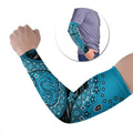 Port Adelaide NAIDOC Week 2026 Arm Sleeves Australian Aboriginal Dot Art Dreamtime Pattern Style
