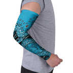 Port Adelaide NAIDOC Week 2026 Arm Sleeves Australian Aboriginal Dot Art Dreamtime Pattern Style