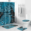 Port Adelaide NAIDOC Week 2026 Bathroom Set Australian Aboriginal Dot Art Dreamtime Pattern Style