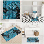 Port Adelaide NAIDOC Week 2026 Bathroom Set Australian Aboriginal Dot Art Dreamtime Pattern Style