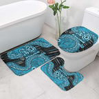 Port Adelaide NAIDOC Week 2026 Bathroom Set Australian Aboriginal Dot Art Dreamtime Pattern Style