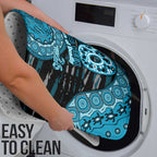 Port Adelaide NAIDOC Week 2026 Bathroom Set Australian Aboriginal Dot Art Dreamtime Pattern Style