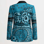 Port Adelaide NAIDOC Week 2026 Blazer Australian Aboriginal Dot Art Dreamtime Pattern Style