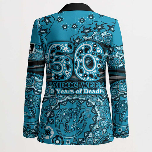 Port Adelaide NAIDOC Week 2026 Blazer Australian Aboriginal Dot Art Dreamtime Pattern Style