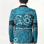 Port Adelaide NAIDOC Week 2026 Blazer Australian Aboriginal Dot Art Dreamtime Pattern Style