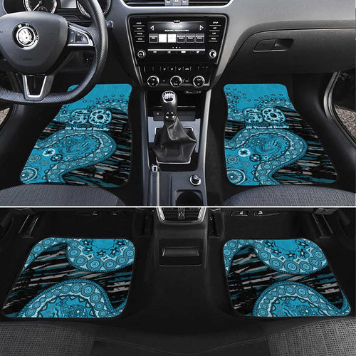 Port Adelaide NAIDOC Week 2026 Car Mats Australian Aboriginal Dot Art Dreamtime Pattern Style