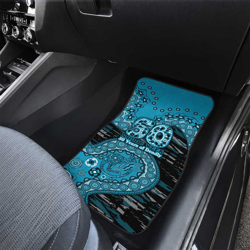 Port Adelaide NAIDOC Week 2026 Car Mats Australian Aboriginal Dot Art Dreamtime Pattern Style