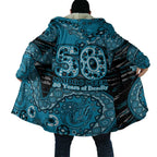 Port Adelaide NAIDOC Week 2026 Cloak Australian Aboriginal Dot Art Dreamtime Pattern Style