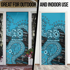 Port Adelaide NAIDOC Week 2026 Door Cover Australian Aboriginal Dot Art Dreamtime Pattern Style